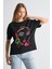 Alexandergardı Baskılı Bisiklet Yaka Kadın T-Shirt 2