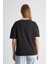 Alexandergardı Baskılı Bisiklet Yaka Kadın T-Shirt 3