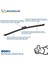 Easyclıp™ MCR430 43CM 1 Adet Universal Muz Tipi Arka Silecek 4