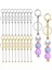 20 Adet Boncuklu Anahtarlık Çubukları Metal Boncuklu Boş Anahtarlıklar (Yurt Dışından) 2