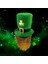 Erkek . Patrick Günü Yeşil Yonca Leprechaun Şapkası (Yurt Dışından) 2