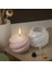 3 Adet Dönen Top Mum Kalıbı Spiral Oymalı Aromaterapi Mum Kalıbı (Yurt Dışından) 5