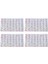 Kare Dikili Taş Kristal Berrak Giysi Dikimi Cam Boncuklar 8X10MM (Yurt Dışından) 3