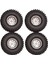 4 Adet Derin Tabak Vagon 120MM 1.9 Beadlock Jant Lastik Seti 1/10 Rc Paletli Araba Traxxas Trx4 RC4WD D90 Eksenel SCX10,3 (Yurt Dışından) 1