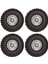 4 Adet Derin Tabak Vagon 120MM 1.9 Beadlock Jant Lastik Seti 1/10 Rc Paletli Araba Traxxas Trx4 RC4WD D90 Eksenel SCX10,3 (Yurt Dışından) 2
