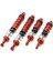 Adet Metal Yağ Amortisör Wltoys 12428 12423 12427 12429 1/12 Rc Araba Yükseltme Parçaları Aksesuarları, Kırmızı (Yurt Dışından) 1