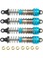 4 Adet Metal Amortisörler Damper Xlf X03 X04 X-03 X-04 1/10 Rc Araba Canavar Kamyon Yükseltme Parçaları Aksesuarları, Mavi (Yurt Dışından) 1