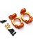 Metal Teker Blokları C-Hub Taşıyıcılar Zd Racing Dbx-10 DBX10 1/10 Rc Araba Yükseltme Parçaları Aksesuarları, Turuncu (Yurt Dışından) 1
