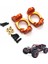 Metal Teker Blokları C-Hub Taşıyıcılar Zd Racing Dbx-10 DBX10 1/10 Rc Araba Yükseltme Parçaları Aksesuarları, Turuncu (Yurt Dışından) 5