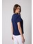Kadın T-Shirt Lacivert Parçalı Dikiş Detaylı Regular Fit Basic - 2509 5