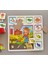 Ahşap Masif Puzzle ve Araba Seti-Meyveleri Öğrenme-Manavcılık-Eğitici Oyun Yapboz-Çocuk Gelişimi 2