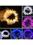 LED Işıklı Rengarenk Yanan 3 Fonksiyonlu Otrişli Parti Tacı Pembe Renk 12 x 12 cm - MCT4897-5296 4