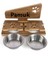 Özel Isim Baskılı Çelik Kaseli Ahşap Kedi Köpek Mama ve Su Kabı Standı Mdf 2X350 ml 4
