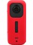 Insta 360 One X3 Kamera Için Vücut Silikon Kılıf Kapak Koruyucu Anti-Scratch Silikon Kılıf Kırmızı (Yurt Dışından) 3
