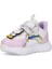 Günlük Kız Çocuk Spor Ayakkabı Hello Kitty Simli Süs Detay Işıklı Taban Lastik Bağcık Sneaker 120 3