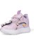 Günlük Kız Çocuk Spor Ayakkabı Hello Kitty Simli Süs Detay Işıklı Taban Lastik Bağcık Sneaker 120 3