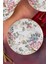HCA-06409/4 Rosa 6'lı Servis Tabağı - 26 cm 1