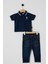 U.s Polo Assn Erkek Bebek 2li Pike T-Shırt Takım Lacivert 1
