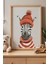 Sevimli Zebra Çocuk ve Bebek Odası Ahşap Çerçeveli Duvar Tablosu 1