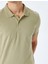 Slim Fit Kısa Kollu Pamuklu Polo Yaka Tişört 5