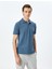 Slim Fit Kısa Kollu Pamuklu Polo Yaka Tişört 3