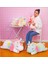 50CM Gökkuşağı Tek Boynuzlu At Midilli Peluş Bebek (Yurt Dışından) 4
