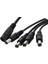 1 Ila 4 Dc Güç 4 Bağlantı Noktalı Ayırıcı Adaptör Adaptör Kablosu Kamera (Yurt Dışından) 4