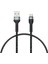 Micro USB Dayanıklı File Örgü Hızlı Şarj Kablo 30CM 1