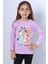 Kız Çocuk Uzun Kol Tshirt Bluey Ile Bingo Baskılı Bisiklet Yaka D46 2
