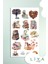 Kitap Seti Sticker Set Vintage Sticker Set Ajanda Bullet Journal Için Uygun Set 1