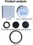 Çiçekler, Böcekler, Elmas Takılar Için 52MM Makro Lens Filtre Seti Canon Nikon Sony Kamera Için Makro Kamera Lens Filtresi (Yurt Dışından) 5