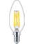 Master Ledcandle Dt 3.4W-40W Dim Edilebilir E14 2700K Sarı Işık 3 Adet 1