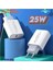 Samsung Galaxy M16 5g Ile Uyumlu 25W Qc 3.4A Type C Şarj Adaptörü EVR-003 2