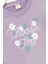 Kız Çocuk Lila Sweatshirt Nakış ve Baskılı - Kız Çocuk Giyim 3