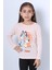 Kız Çocuk Uzun Kol Tshirt Bluey Ile Bingo Baskılı Bisiklet Yaka D46 1
