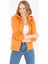 Kadın Siyah Kapüşonlu Fermuarlı Basic Sweatshirt 1