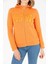 Kadın Siyah Kapüşonlu Fermuarlı Basic Sweatshirt 3