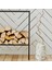 Şömine Kenarı Odunluk Soba Yanı Odunluk Metal Odunluk 3