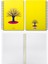 Tree Neon Sarı Kareli Defter 17X24 2