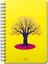 Tree Neon Sarı Kareli Defter 17X24 3