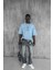 Erkek Baggy Fit Jean Gri 3