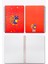 Cute Rabbit Neon Turuncu Kareli Defter 2
