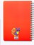 Cute Rabbit Neon Turuncu Kareli Defter 5