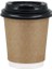 14 Oz Double Wall Kraft Karton Bardak ve Siyah Kapak Seti 25'li 3