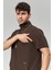 Extreme Cool Man - Premium Çift Yön Likralı Doktor Hemşire Forma Takımı Scrubs Üniforma Cerrahi Takım (Erkek), Acı Kahve 4