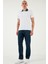 Streç Pamuklu Comfort Fit Yüksek Bel Boru Paça Jeans Erkek Kot Pantolon 4400S57TEXAS 1