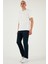 Streç Pamuklu Comfort Fit Yüksek Bel Boru Paça Jeans Erkek Kot Pantolon 4411S54TEXAS 1