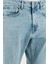 Streç Pamuklu Slim Fit Normal Bel Boru Paça Jeans Erkek Kot Pantolon 5900S601MILANO 4