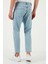 Streç Pamuklu Slim Fit Normal Bel Boru Paça Jeans Erkek Kot Pantolon 5900S601MILANO 5
