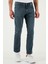 Streç Pamuklu Regular Fit Normal Bel Boru Paça Jeans Erkek Kot Pantolon 2201S73PARMA 3